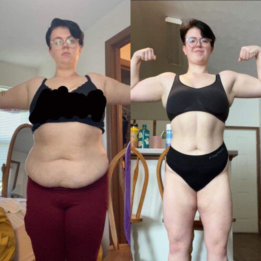 Warrior transformation in under one year of consistency