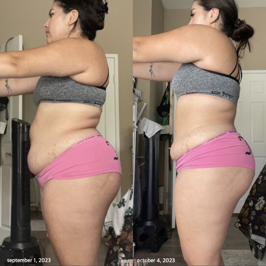 Warrior 30-day challenge before and after
