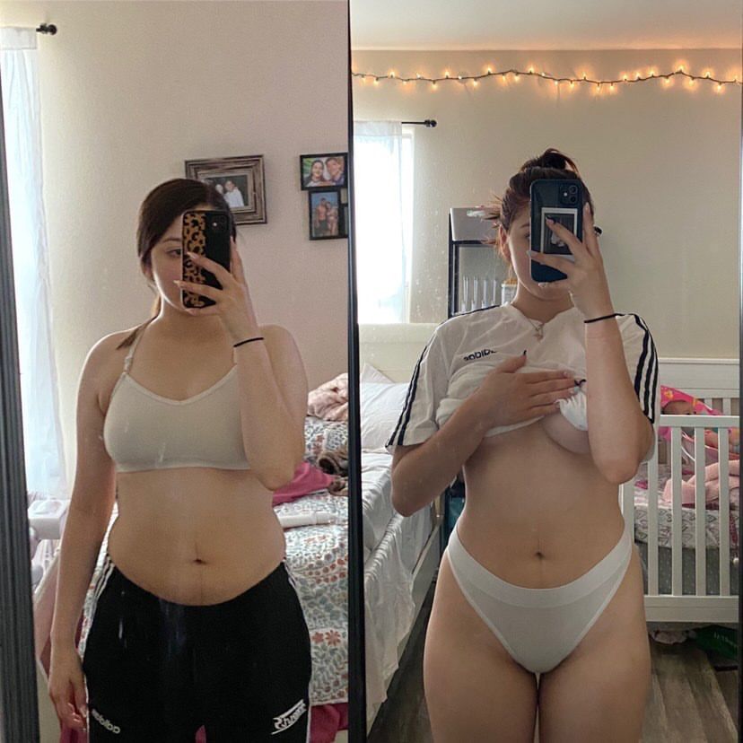 Warrior 30-day challenge before and after